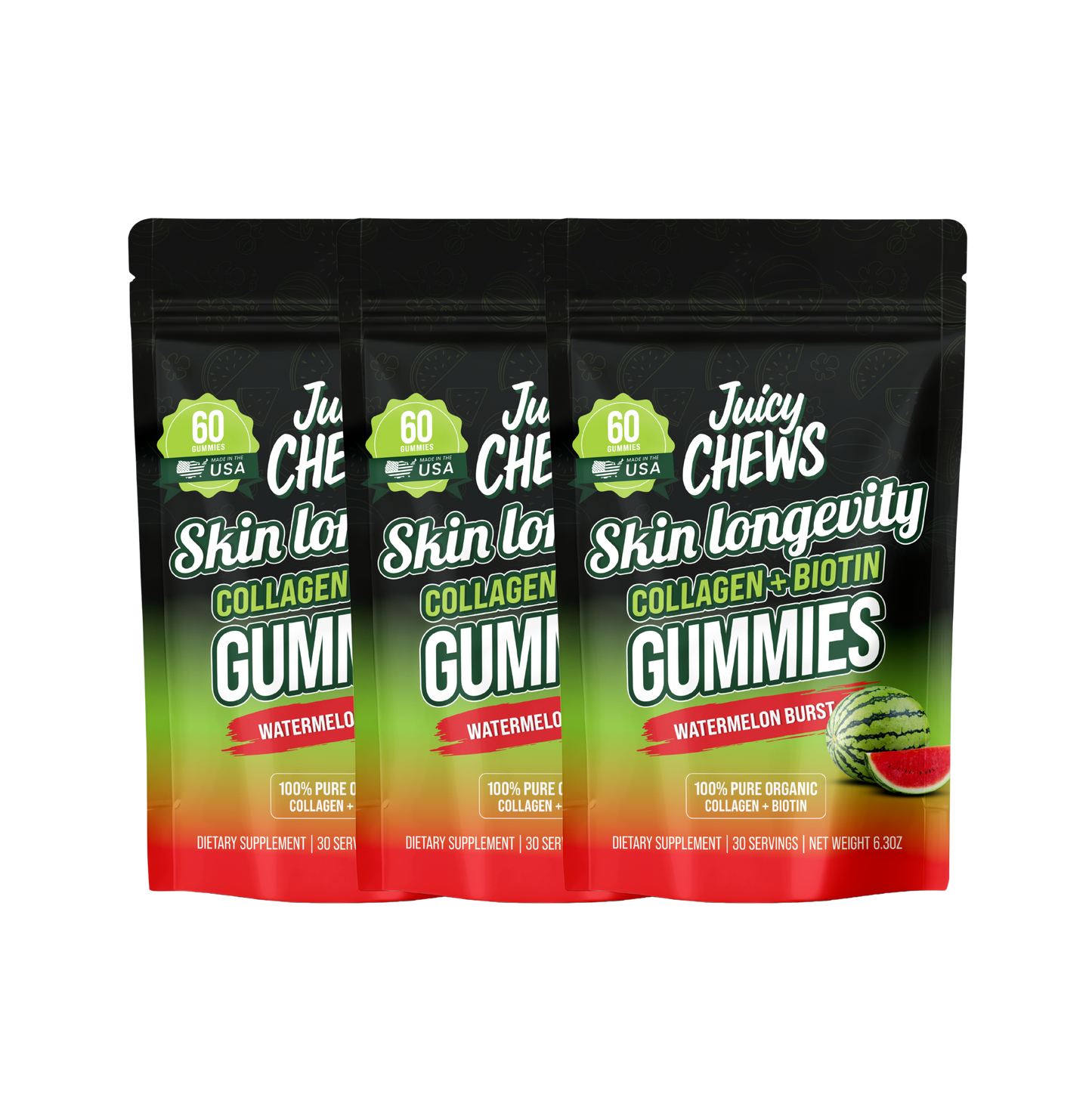 JUICY CHEWS™ SKIN LONGEVITY