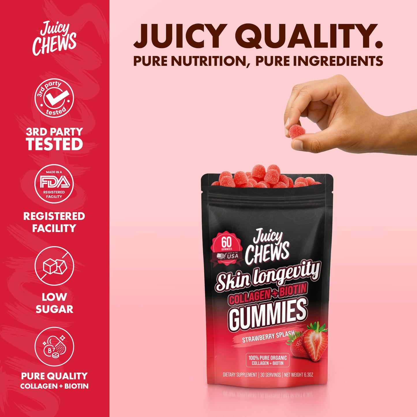 JUICY CHEWS™ SKIN LONGEVITY