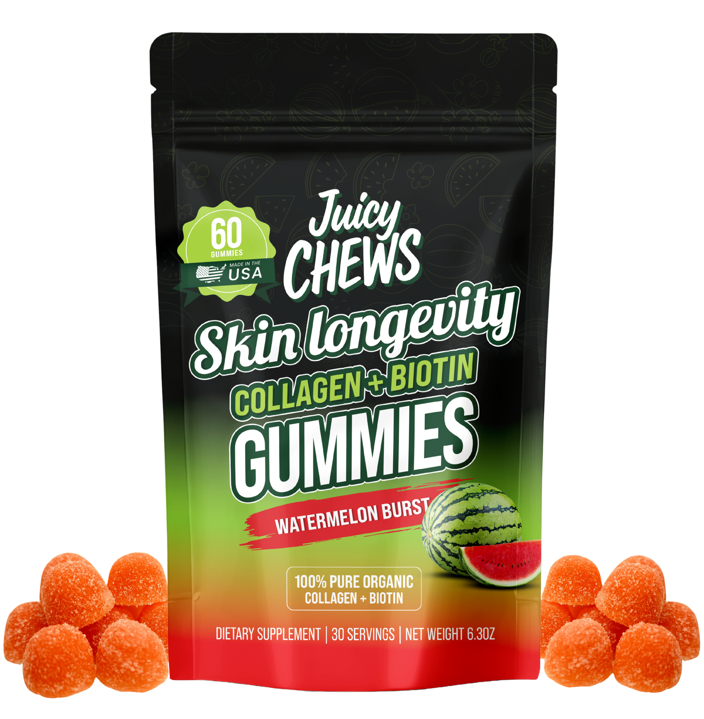 JUICY CHEWS™ SKIN LONGEVITY